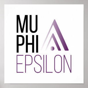 Affiche Logo de Mu Phi Epsilon