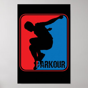 Affiche Logo de Parkour