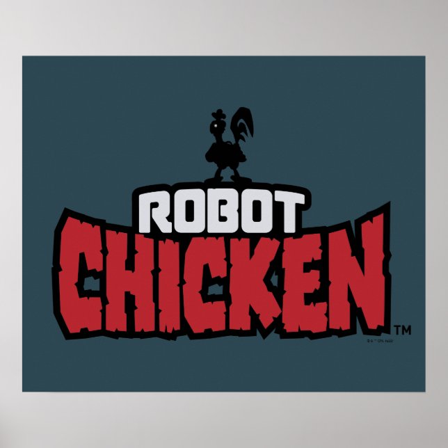 Affiche Logo de Robot Chicken (Devant)