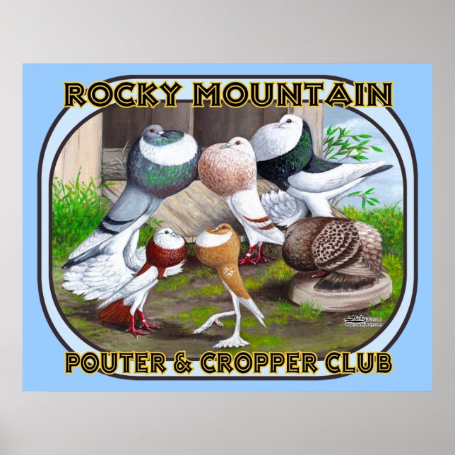 Affiche Logo de Rocky Mountain Club (Devant)
