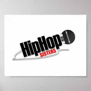 AFFICHE LOGO DE SOEURS DE HIP HOP
