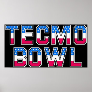 Affiche Logo de Tecmo Bowl