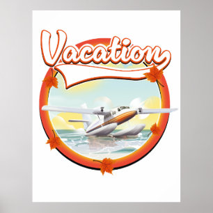 Affiche Logo de vacances
