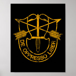 Affiche Logo des anciens combattants des forces spéciales