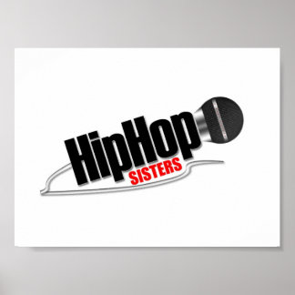 AFFICHE LOGO DES SOEURS HIP HOP