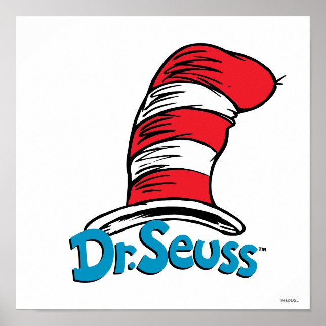 Affiche Logo du chapeau de Dr Seuss (Devant)