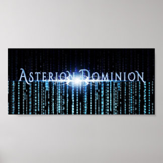 Affiche Logo du dominion de l'aserion (10x4.5)