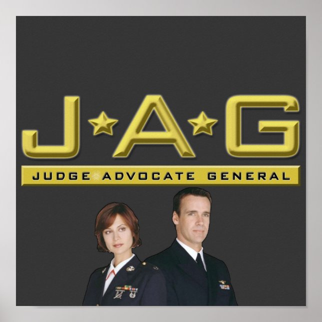 Affiche Logo du JAG Harm Mac (Devant)