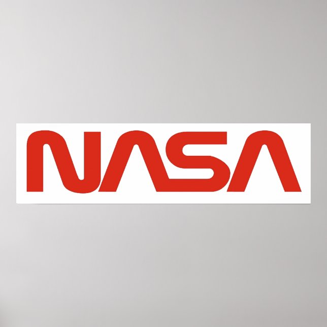 Affiche Logo du ver de la NASA (serpent) (Devant)