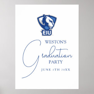 Affiche Logo Eastern Illinois University Panthers