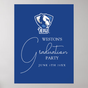 Affiche Logo Eastern Illinois University Panthers