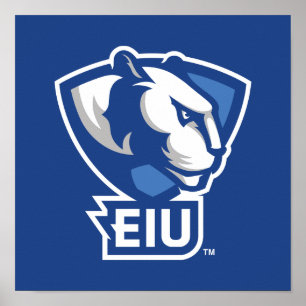Affiche Logo Eastern Illinois University Panthers