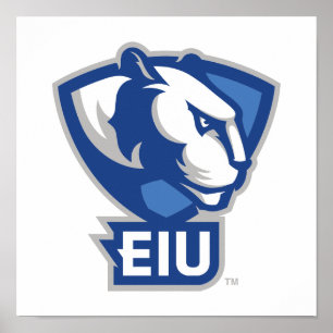 Affiche Logo Eastern Illinois University Panthers