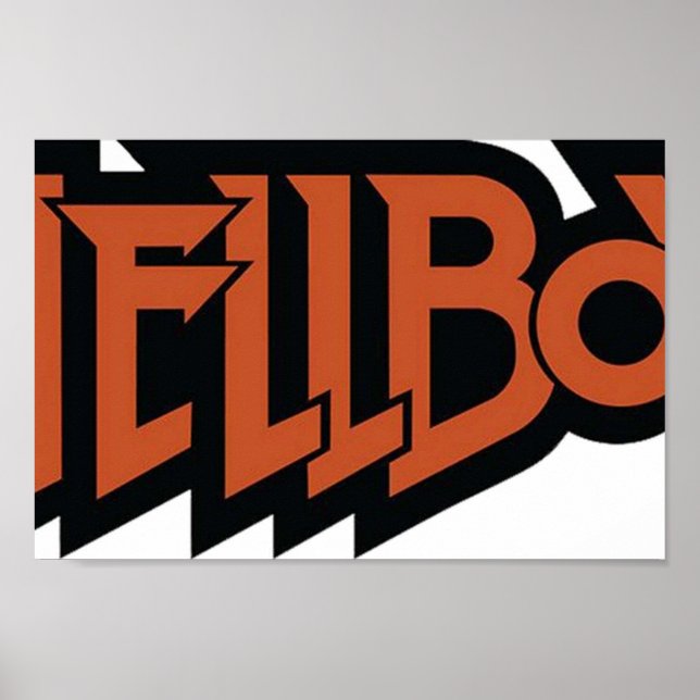 Affiche Logo HellBoy (Devant)