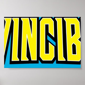 Affiche Logo invincible