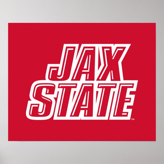 Affiche Logo JAX STATE de Jacksonville State University (Devant)