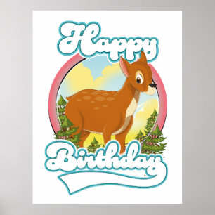 Affiche Logo Joyeux Anniversaire