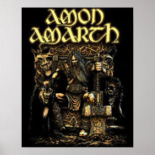 Affiche Logo officiel de la bande Amon Amarth Thor