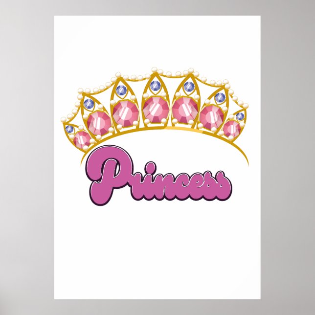 Affiche Logo Princess Tiara (Devant)