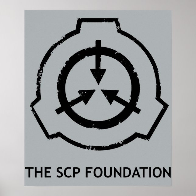 Affiche Logo SCP Foundation Secure Contain Protect (Devant)