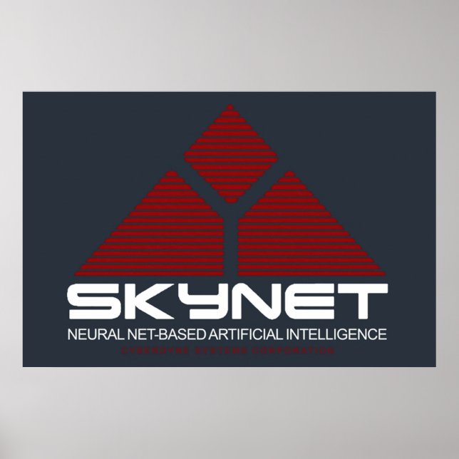 Affiche Logo Skynet (Devant)
