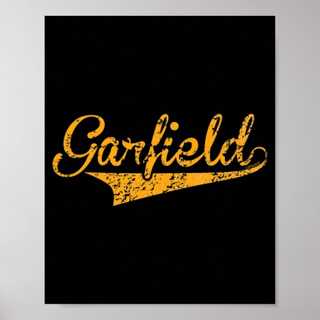 Affiche Logo Sport Garfield   (Devant)