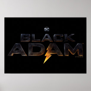 Affiche Logo théâtral Black Adam