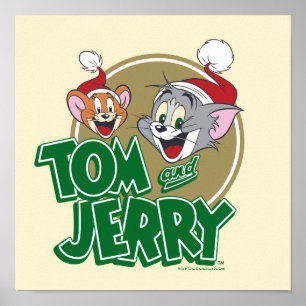 Affiche Logo Tom et Jerry Holiday