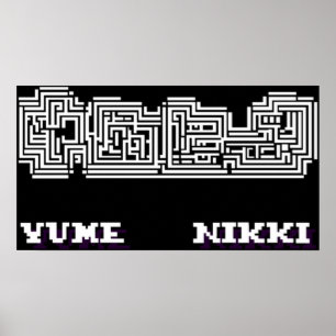 Affiche Logo Yume Nikki