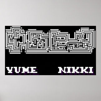 Affiche Logo Yume Nikki