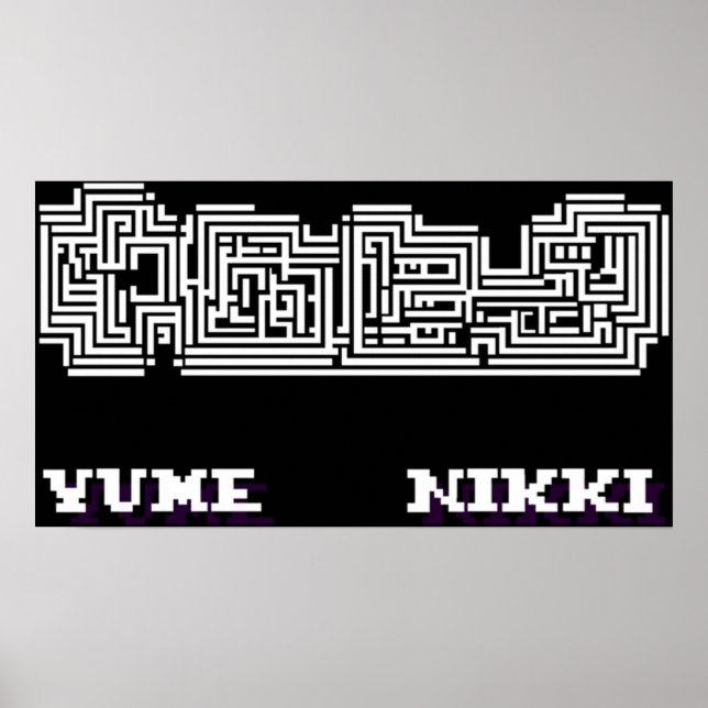 Affiche Logo Yume Nikki (Devant)