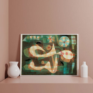 Affiche L'oie barbelée avec la souris, Paul Klee