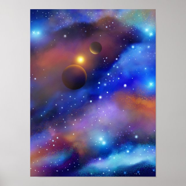 Affiche Loin de l'espace (Devant)