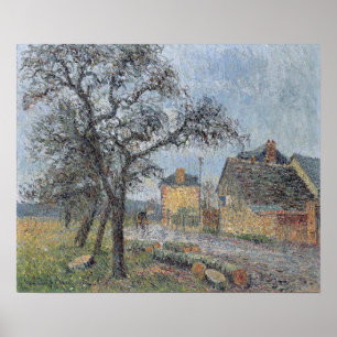 Affiche Loiseau - La Route De Louviers 1904