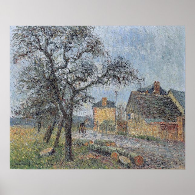 Affiche Loiseau - La Route de Louviers 1904 (Devant)