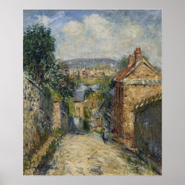 Affiche Loiseau - Rue Thuringe Bonsecours Rouen (Devant)