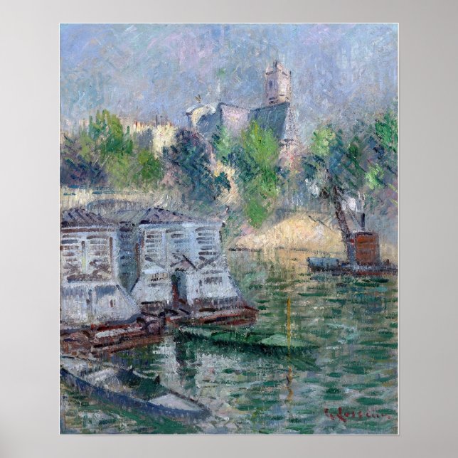 Affiche Loiseau - Saint Gervais Paris 1925 (Devant)