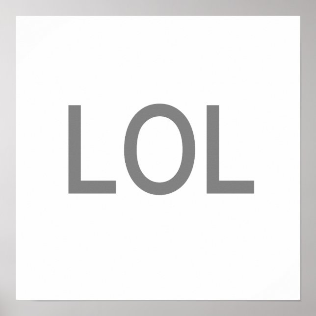 AFFICHE LOL (Devant)