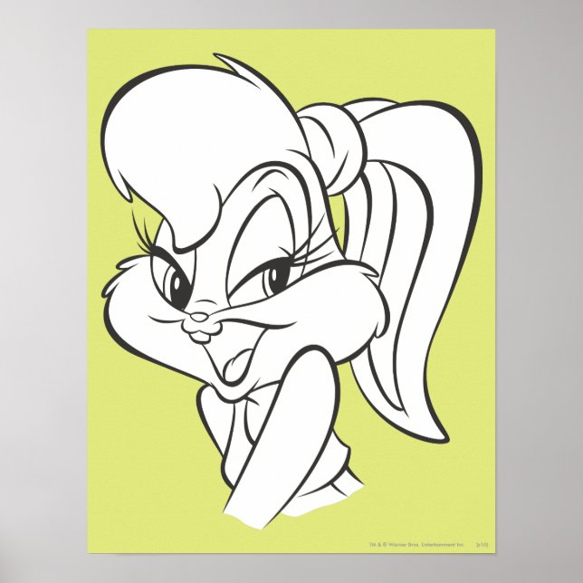 Affiche Lola Bunny Expressive 2 (Devant)