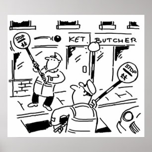 Affiche Lollipop Men joue au tennis