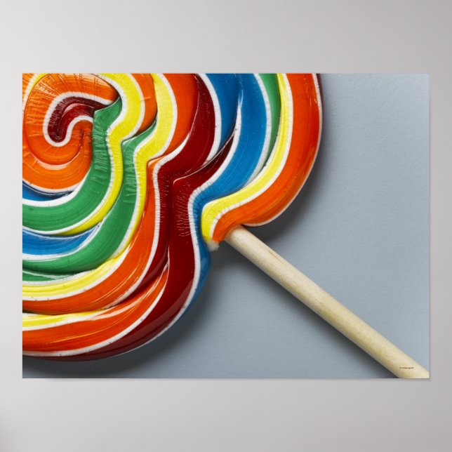 Affiche Lollipop multicolore (Devant)