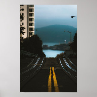 Affiche Lombard Street, San Francisco
