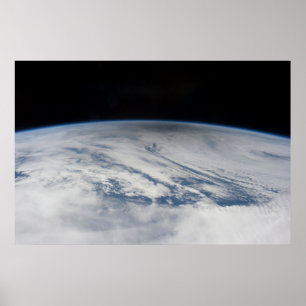 Affiche L'Ombre De La Lune S'Étend Sur Le Pacifique Nord.