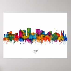 Affiche Lome Togo Horizon