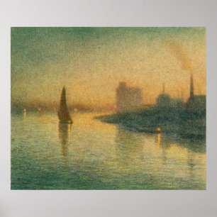 Affiche London Bridge - Joseph Pennell - 1893