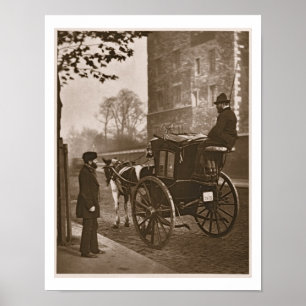 Affiche London Cabmen, de "Street Life in London", 1877-