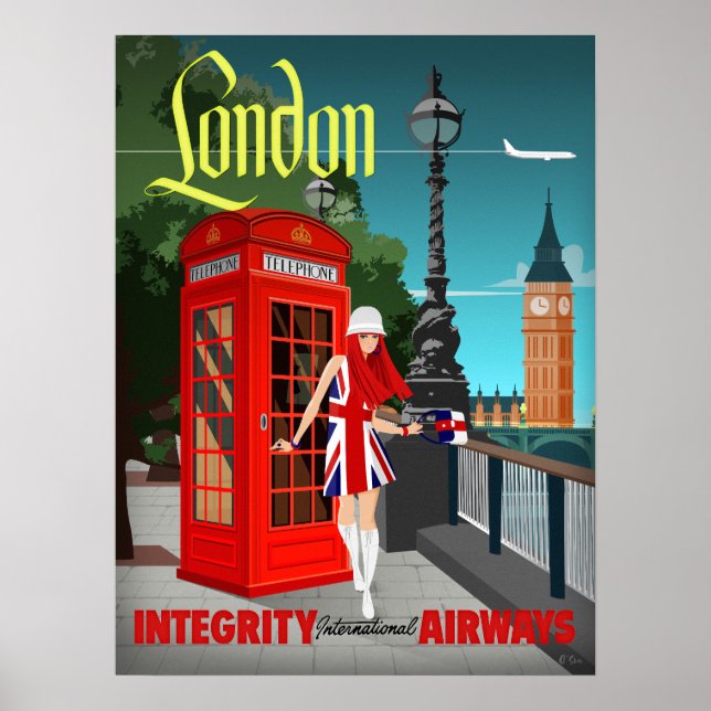 Affiche London Calling (Devant)