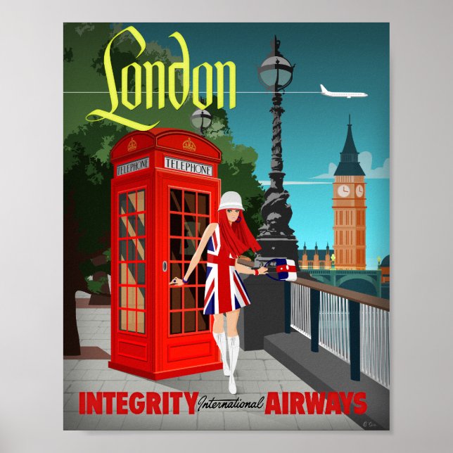 Affiche London Calling Art Print (Devant)
