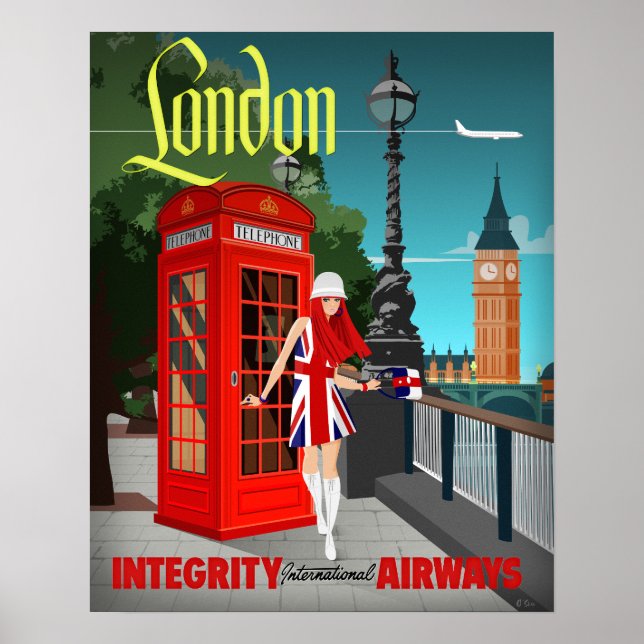 Affiche London Calling Small (Devant)