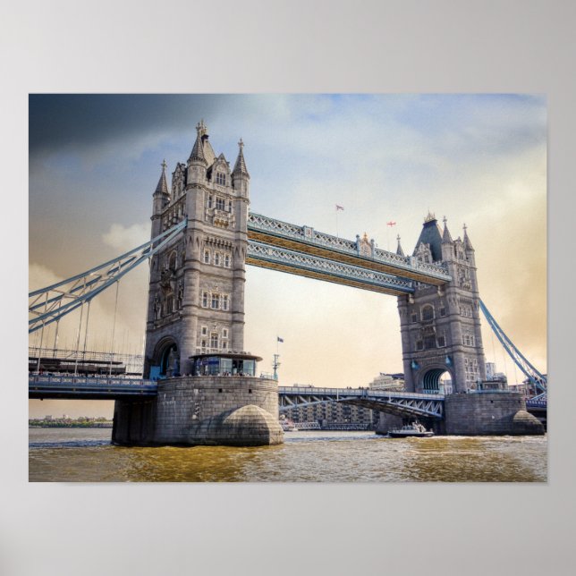 Affiche London Tower Bridge (Devant)